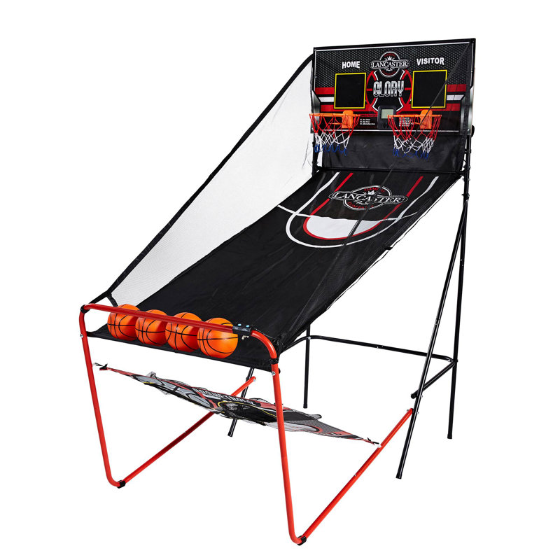 Lancaster Gaming 2 Player Basketball Arcade Game with 3 Games Included