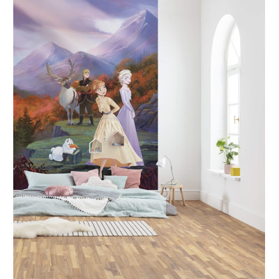 Glatte Fototapete Frozen Spring Is Coming 2,54 m x 184 cm