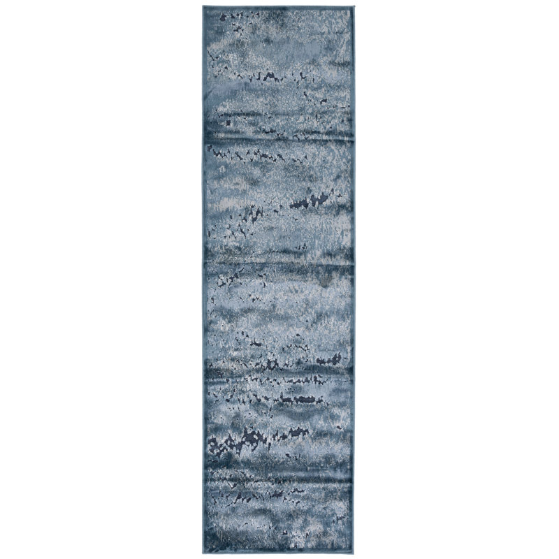 Claxten Paradise Performance Abstract Rug, Runner 2'2" x 8'