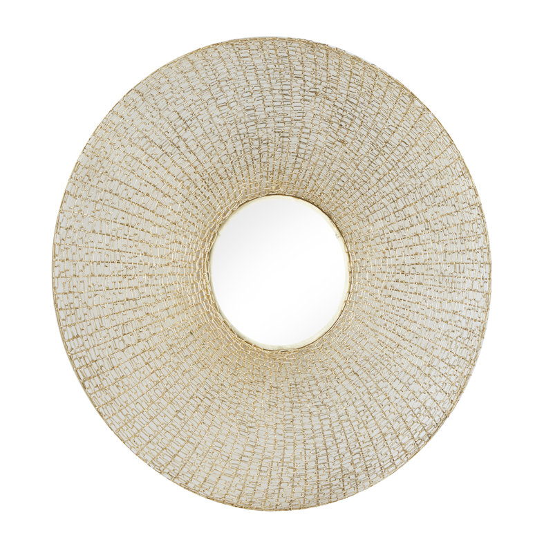 Jacobryan Metal Circle Wall Mirror