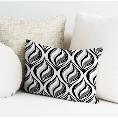Polyester / Mélange de polyester Housse de coussin rectangulaire intérieure / extérieure lombaire et insert