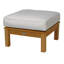 Monterey Teak Outdoor Ottoman-1357842175