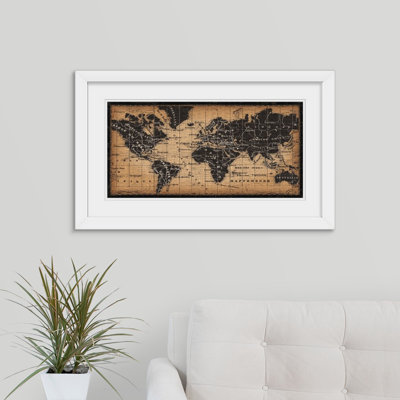 " Old World Map " by Pela Studio