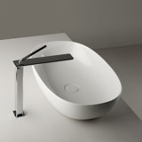 Pod 60.38 - POL04 Vessel Bathroom Sink In Matte White