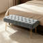 Velvet Upholstered Bench