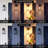 13" Aluminum Wall Lantern with Motion Sensor and Dusk to Dawn