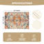 Boho Bohemia Style Placemats Set of 4, 12x18 Inch-492186889