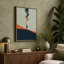 Figure on the Ridge Minimalist - Wrapped Canvas-2114769402-2114769287