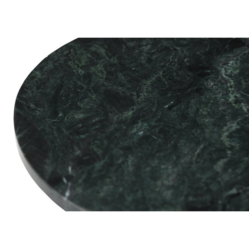 Table de bout Delanda, Vert / noir, H 27 po x l 14 po