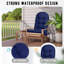 Coussin de chaise Adirondack 5 pouces (ensemble de 4)-1893724831