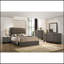 Lit de style contemporain pour grand lit 1pc