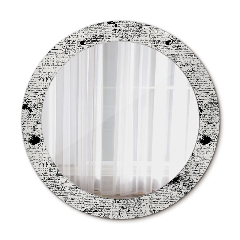 Huldar Glass Flat Wall Mirror
