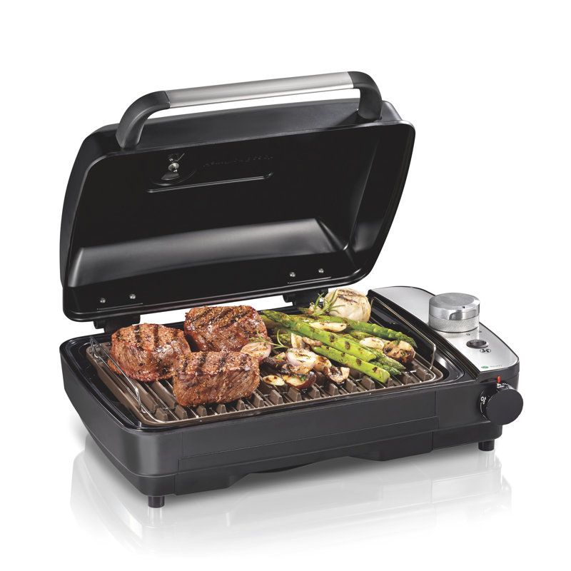 Hamilton Beach® Indoor Searing Grill With Hot/cold Smoke Infuser