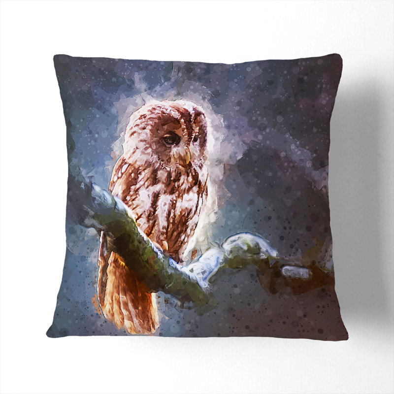 Square Throw Cushion, Stone, 40cm H x 40cm W x 15cm D