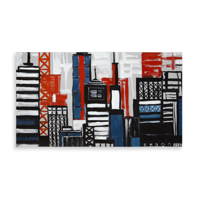 Geometric Blue Tablecloth - Indoor/Outdoor Home Decor