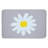 Gentle Pastel Daisy Pattern Bath Rug, 16 X 24