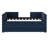 Twin Size Upholstered Daybed With Trundle And 3 Storage Drawers, Chenille Fabric Sofa Bed For Guest Room, Living Room, Space-Saving Modern Day Bed Frame, No Box Spring Needed-772504682