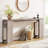 Farmhouse Console Table, Narrow Wood Table, Rustic Accent Table For Living Room, Hallway-1220479316