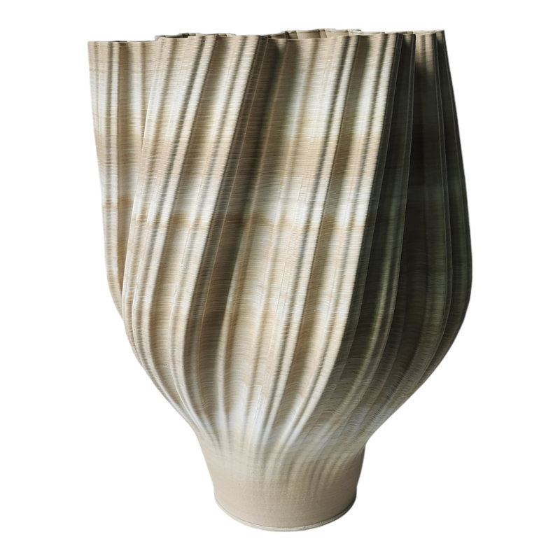 Vase en grès ciselé Karly