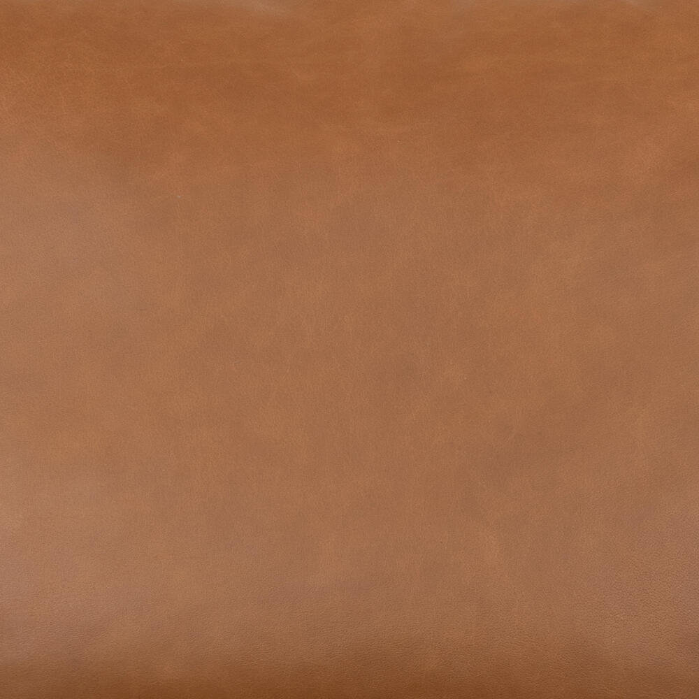 Genuine Leather Side Chair, Panama Tan Genuine Leather