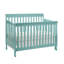 Riley 4In1 Convertible Crib Turquoise