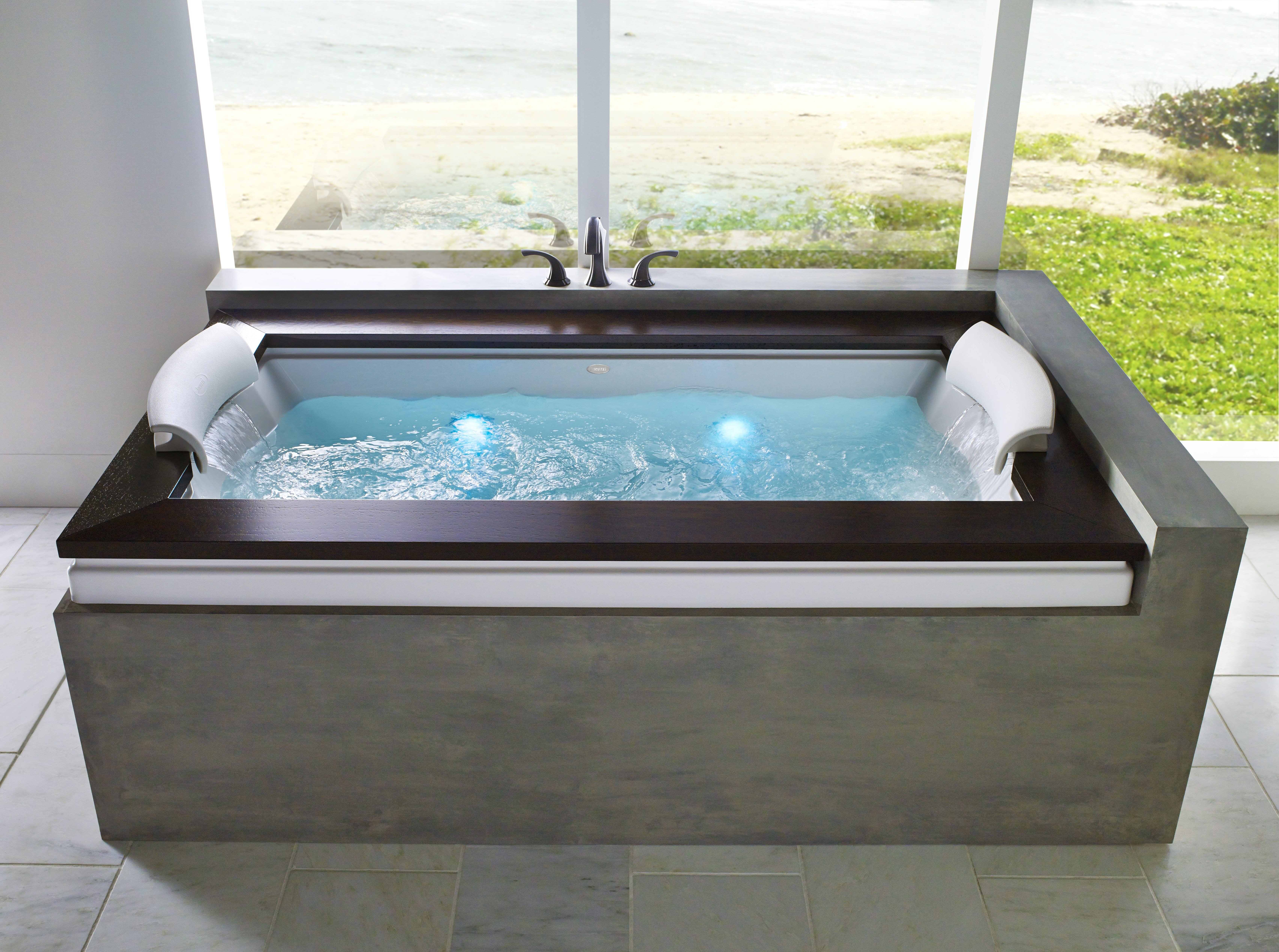 2 PERSON 72  Whirlpool bathtub, Jacuzzi bathtub, 2 person bathtub