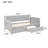 Twin Size Pine Wood Daybed With Two Storage Drawers-456295131