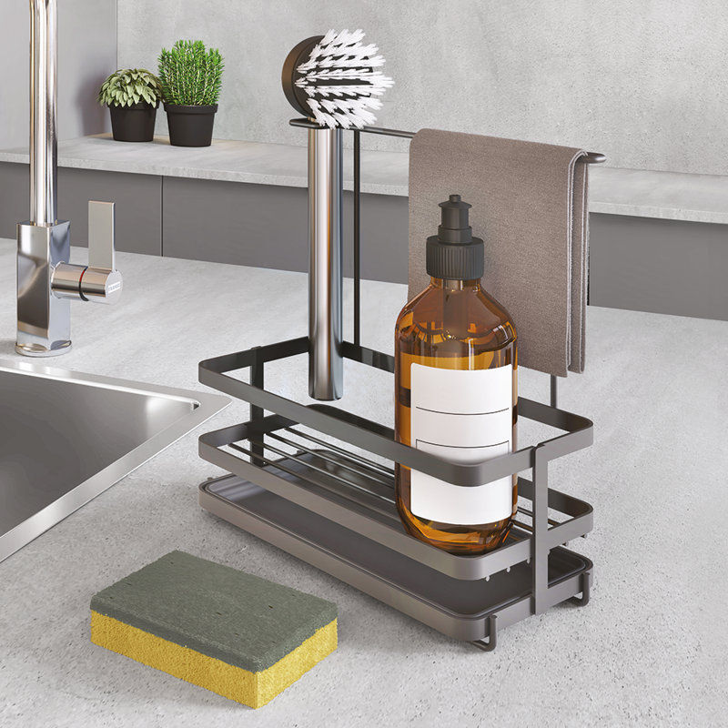 Sink Organiser Tokyo Lava With Drip Tray