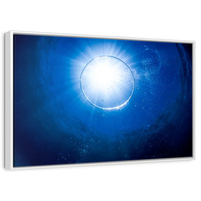 Bulle sous l'eau