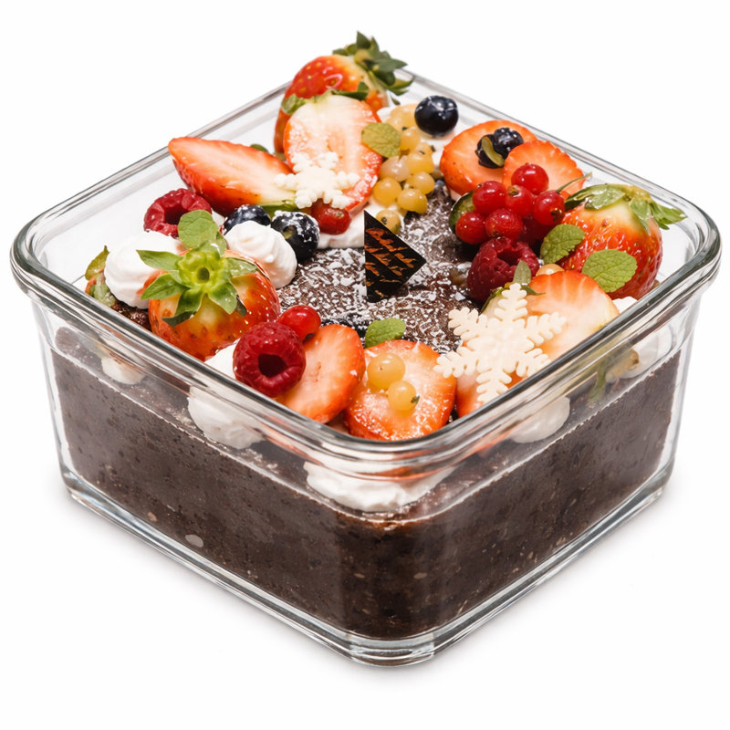 Glass Food Storage Container (Set of 2)