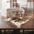 Houchin Performance Cowhide Animal Print Indoor Rug