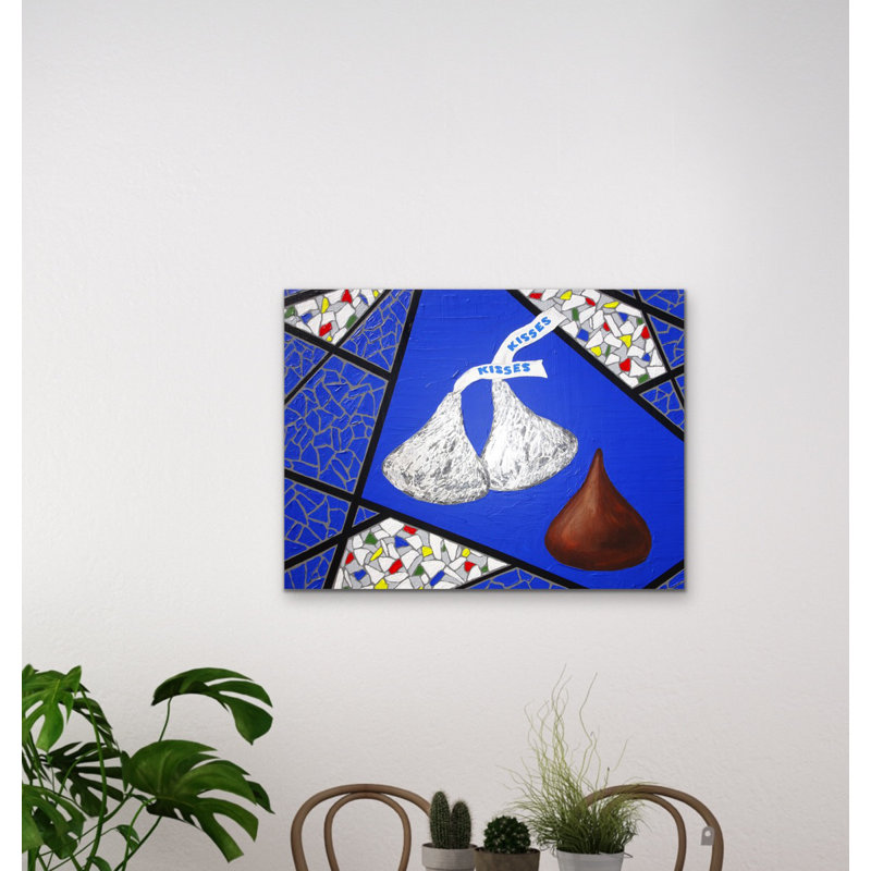 Hersheys Kisses Painting by Eddie Bruckner