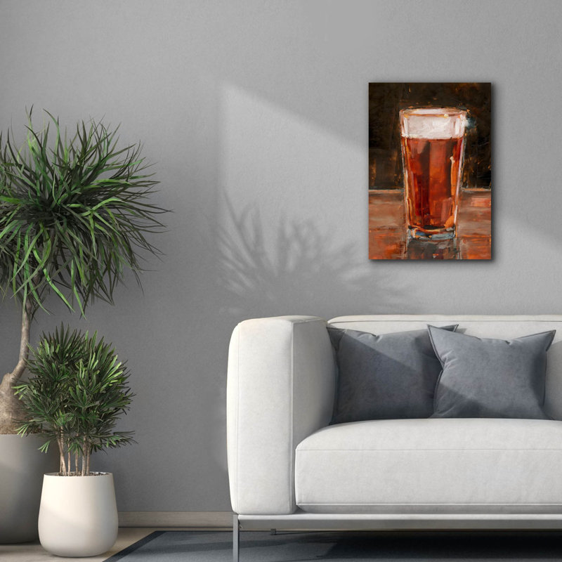 Art mural en toile 40 po x 54 po «Autre Round 1» par Ethan Harper, H 26 po x l 18 po x P 0,75 po