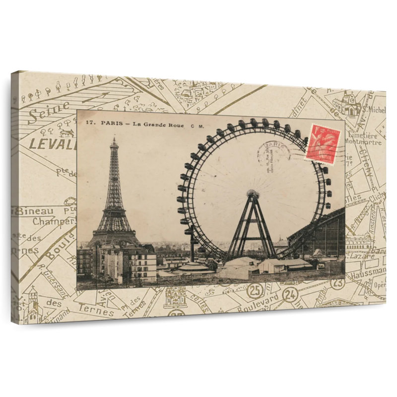 Sirci, destination Paris II, H 30 po x l 45 po