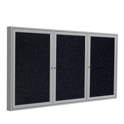 Enclosed Recycled Rubber Bulletin Boards Enclosed Cabinet Vinyl Bulletin Board