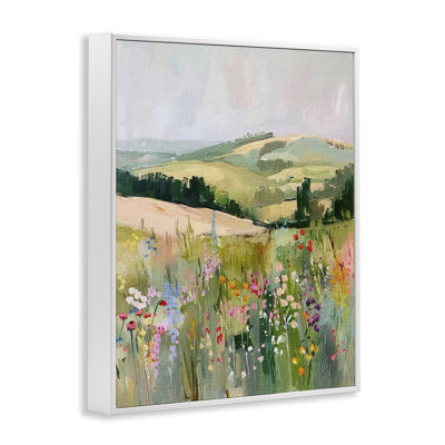 Pastel Countryside Meadows Giclee Art by RileyB