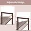 Range-chaussures empilable 32 à 40 paires, avec tablettes réglables plates ou en angle-2001761149