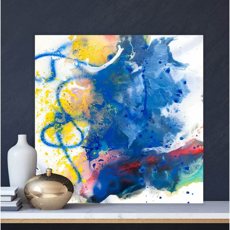 Citrine Print by John Beard, 36" H x 36" W x 1.5" D, Unframed Canvas