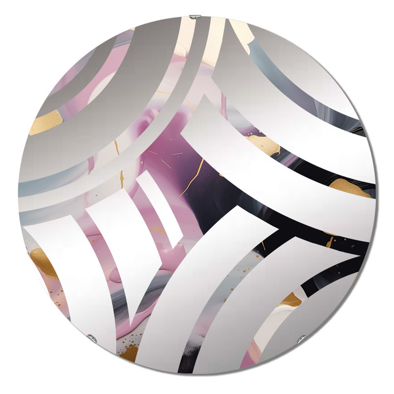 Miroir décoratif Carlsbad, 23,6 po x 23,6 po