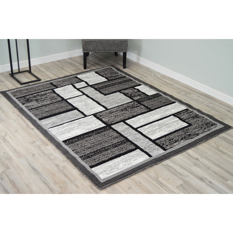 Tapis gris Anar