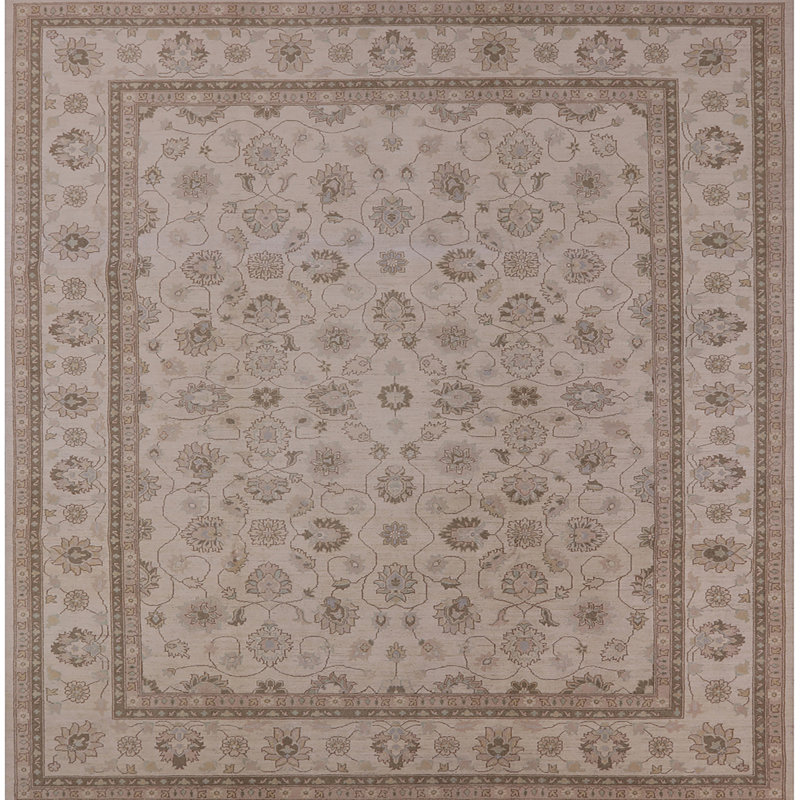 Tapis brun Cheung, Carré 5 pi