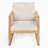 Edingworth Acacia Outdoor Lounge Chair-891949036