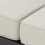 Finition de la causeuse avec coussin