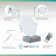 6" Ultra Slim Selectable CCT LED Canless Recessed Lighting Kit