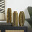Ensemble de vases décoratifs côtelés avec formes variées Elleigh-82251011