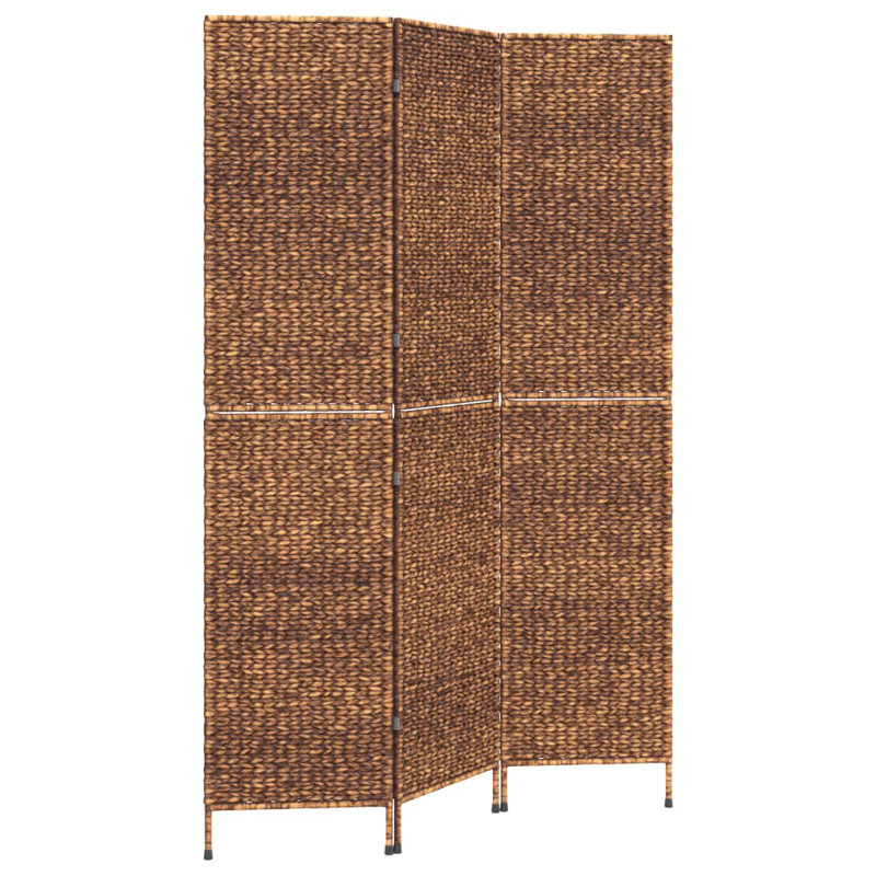 Cotreau 180cm H Metal Folding Room Divider, 180cm H x 122cm W, 3, Brown