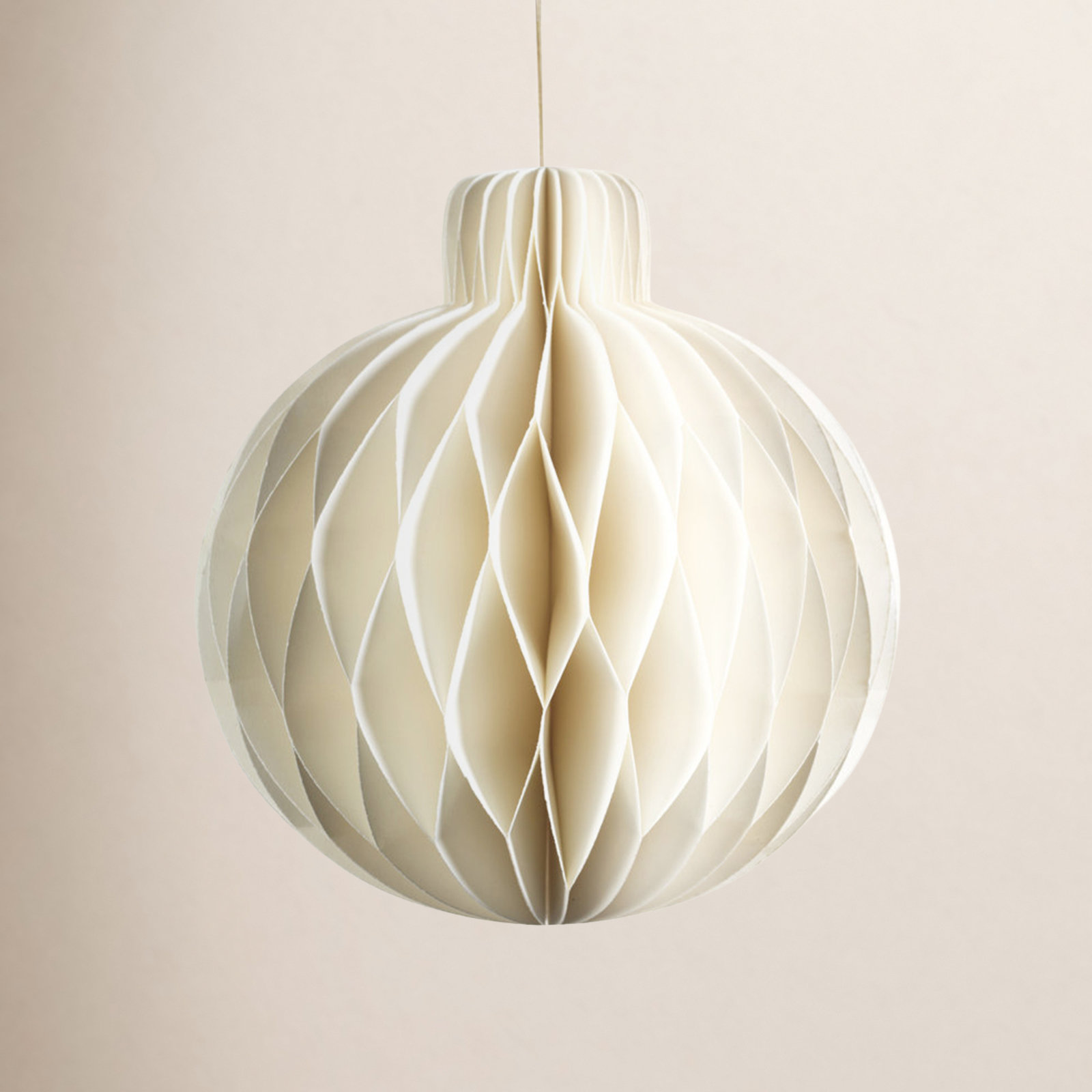 Zodax Miriam 12" Bauble, 6" H x 5.75" W x 5.75" D