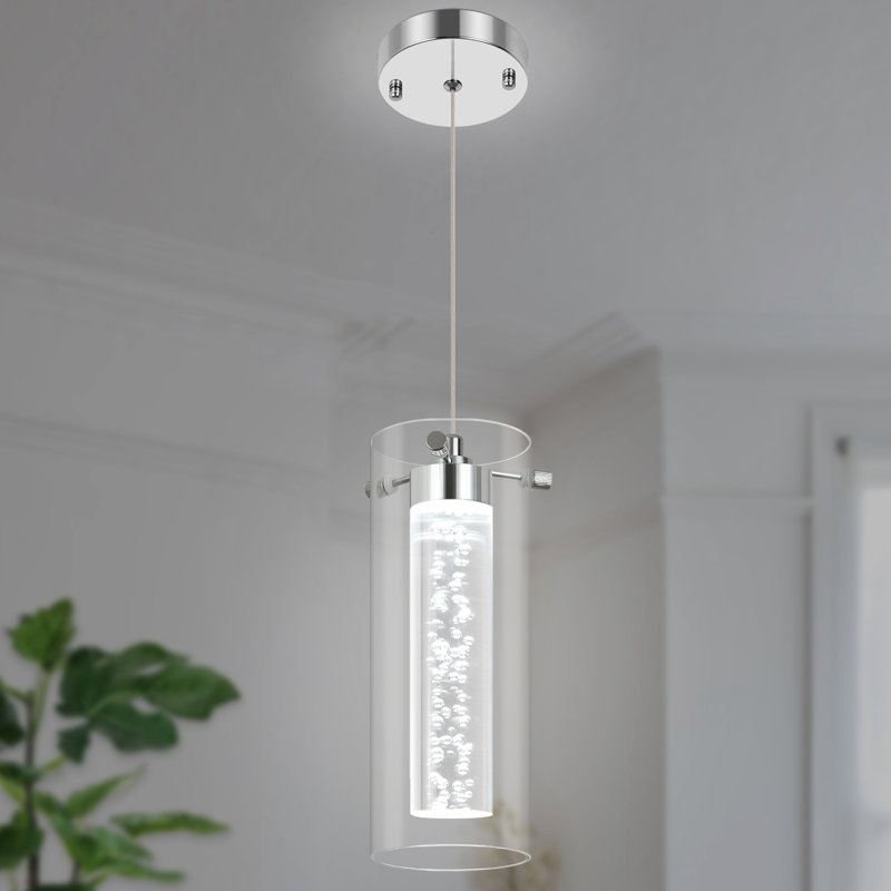 Hyattsville 1-Light LED Drum Pendant