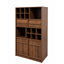 Armoire à vin moderne Hearthwood avec support à vin et rangement à 2 tiroirs