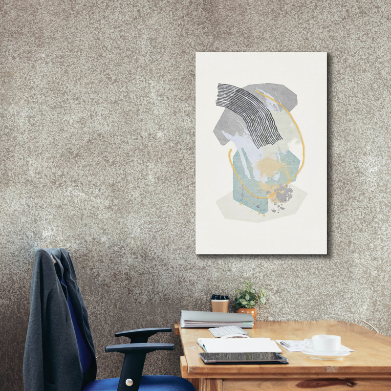 "Lichen Rocks No 1" par Suzanne Nicoll, H 40 po x l 26 po x P 1,5 po